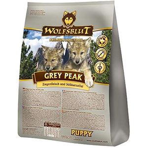 Wolfsblut - Grey Peak Puppy - 15 kg - geit - droogvoer - hondenvoer - graanvrij