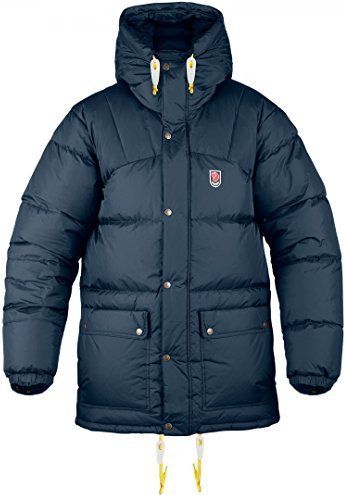 Fjällräven - Expedition Down Jacket - Lange Donsjas - Blauw