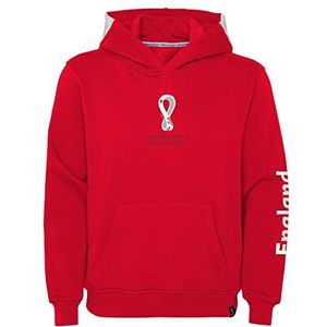 FIFA Dames sweatshirt met capuchon, rood, XL