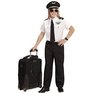 PILOT"" (shirt, stropdas, broek, hoed) - (128 cm/5-7 jaar)