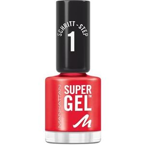 Manhattan Super-gel-nagellak - kleur Devious Red 625, (12 ml)