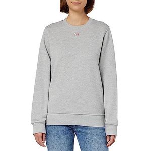 Diesel S-Ginn-d Sweatshirt voor volwassenen, uniseks, Grey Melange (geen Bros), M