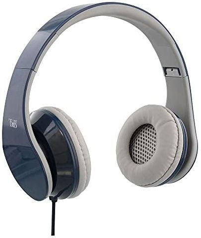 TNB - STREAM - Oordopjes - Blauw - Imitatieleer, Opvouwbaar, Jack 3.5 mm