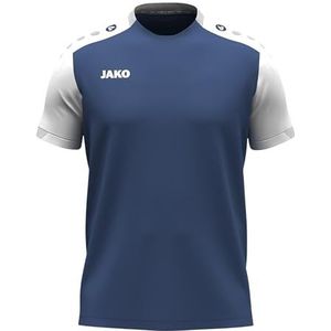 JAKO Kinder-T-shirt Dynamic, nachtblauw/wit/lichtgrijs, 116