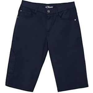 s.Oliver Junior Boy's broek, kort, blauw, 158/BIG, blauw, 158 cm