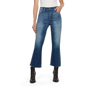 G-STAR RAW Codam High Kick Flare 78 Jeans voor dames, blauw (Faded Cobalt D11053-c046-b201), 27W x 32L