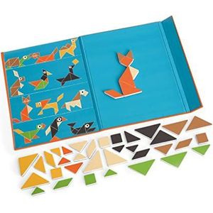Scratch 276182295 magnetische tangram dieren, 1 speler, voor kinderen vanaf 4 jaar