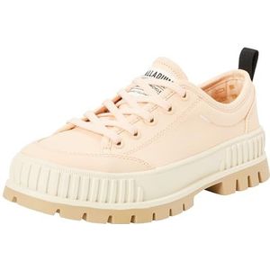Palladium Pallashock Lo Org 2 Sneakers, uniseks, wit, Peaskin, 47 EU