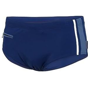 Fashy - Mare-Blu - Heren Zwembroek - Marine - Met Ritszak