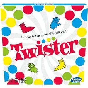 Twister Gezelschapsspel, plezier met balans, Franse versie