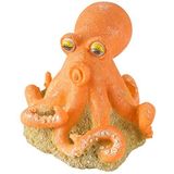 Aqua Della, Decoratie voor aquarium, octopus Action Air 8,5 x 8 x 7,5 cm, ornament actie lucht, van polyesterhars, innovatief en pH-neutraal, voor aquaria, zoet en zout water