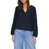 Blouse - Gestreept - Vloeiende Stijl - Raglanmouwen - Relaxte Pasvorm