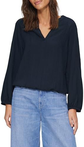 Blouse - Gestreept - Vloeiende Stijl - Raglanmouwen - Relaxte Pasvorm