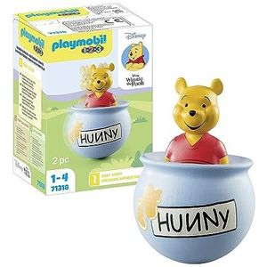 PLAYMOBIL 1.2.3 & Disney Winnie de Poeh Honingpot - 71318