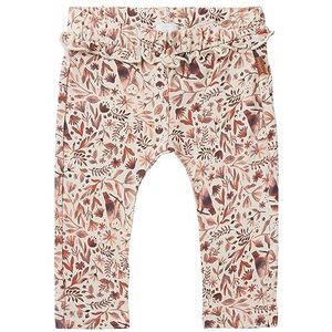 Noppies Vina slim fit broek voor meisjes, allover print, Cameo Brown, 74 cm