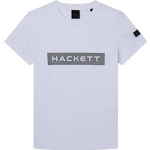 Hackett London Hs Hackett T-shirt voor jongens, Wit (wit), 5 jaar