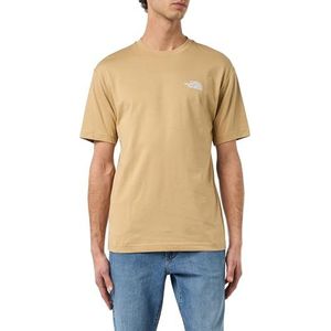 The North Face S/S Essential T-Shirt voor heren Khaki Stone XS