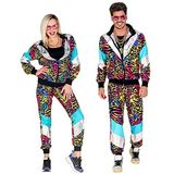 80'S PARTY ANIMAL SHELL SUIT (jas, broek) - (L)