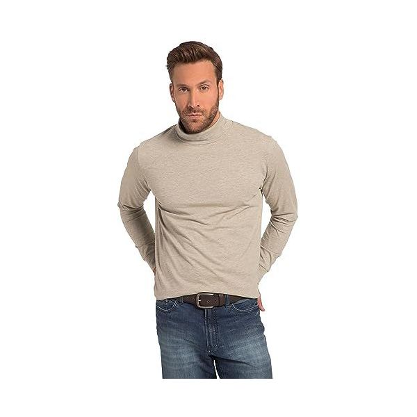 T shirt met rolkraag heren store