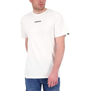 ALIFE and Kickin AlfieAK E Shirt voor heren, korte mouwen, shirt, wit, S
