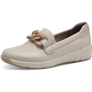 Jana Elegante veganistische damesslippers, beige, 39 EU