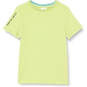 s.Oliver Junior Boy's T-shirt, korte mouwen, groen, 104/110, groen, 104/110 cm