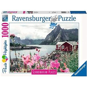 Ravensburger puzzel Reine, Lofoten, Noorwegen - legpuzzel - 1000 stukjes