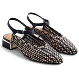 Gioseppo - Hoyt - Slingback Schoenen - Handgeweven Leer - Hakken 3 cm