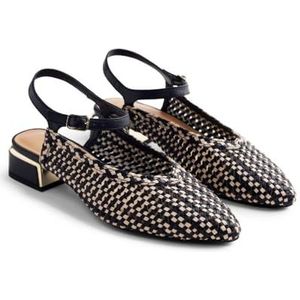 Gioseppo - Hoyt - Slingback Schoenen - Handgeweven Leer - Hakken 3 cm