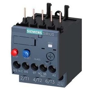 Siemens 3RU2116-1JB0 Overbelasting Relais 7.0 Motorbescherming SZ S00, Klasse 10, F. MOUNTING op CONTACTOR Main AUX. Circuit: Schroefhulp, handmatig,