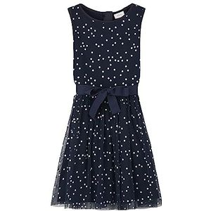 s.Oliver Junior Girl's Jurk, Blauw, 92, blauw, 92 cm