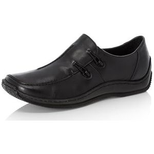 Rieker L1751 damesslippers, slip-on, Schwarz 00, 39 EU