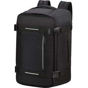 American Tourister Urban Track Reisrugzak, 55 cm, 44 l, zwart (asfalt Black), zwart (asfalt black), Reise-Rucksack S (55 cm - 44 L), reistassen