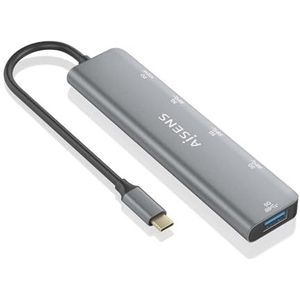 Aisens USB-hub, A109-0857, grijs, 1 stuk
