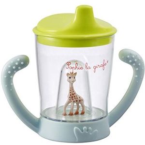Vulli Sophie la Giraffe lekvrije drinkbeker met mascotte