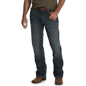 Wrangler 20 x vintage bootcut jeans voor heren, Glasgow, 38W x 30L