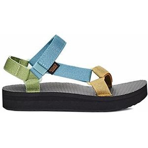 Teva Midform universele damessandalen, Metallic Blauw Multi, 41 EU