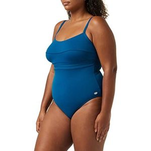Haute Pression Badpak uit één stuk voor dames, Blauw (Bleu C02), S