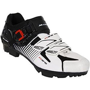 Massi Hydra Unisex mountainbike schoenen, veelkleurig, wit, maat 42, Veelkleurig Wit, 41.5 EU