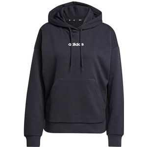 adidas - Essentials Linear - Hoodie - Zwart - French Terry