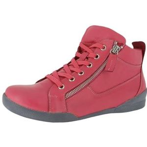 Andrea Conti High Top Sneakers voor dames, hot pink, 39 EU, roze (hot pink), 39 EU