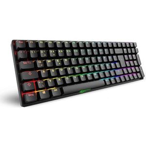 Sharkoon - SGK50 S2 - Toetsenbord - Zwart - RGB - Gateron Geel