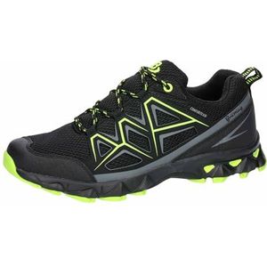 Brütting Unisex Power Walkingschoenen, zwart/grijs/citroen, 36 EU, Zwart Grijs Citroen, 36 EU