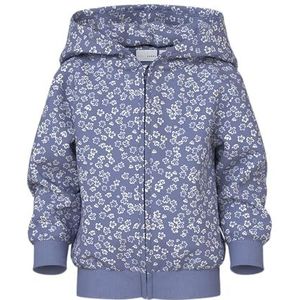 NAME IT Nmfvoltana Nreg Sweat Card Wh Bru, Blue Ice, 110