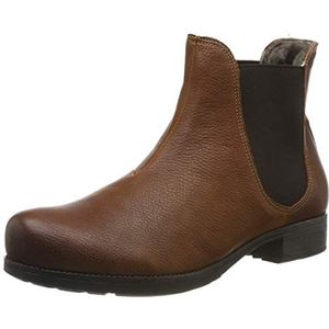 Think! Dames Denk Chelsea Boots, Braun Cognac 55, 40 EU