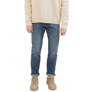 TOM TAILOR Josh Regular Slim Jeans voor heren, 10110 - Blue Denim, 33W / 34L