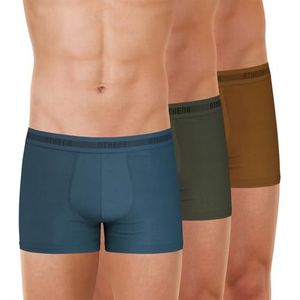 ATHENA - Boxershorts - Blauw - Set van 3 - Stretchkatoen