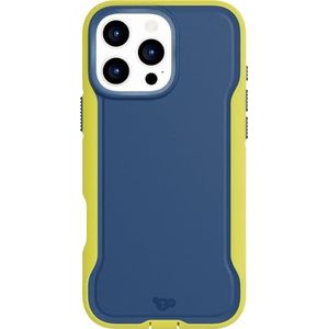 Tech21 EvoPro voor iPhone 16 Pro Max Compatibel met MagSafe - Impact Protection Case 21x Militaire Standaard Getest - in Navy/Geel
