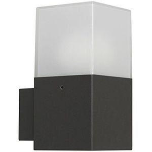 Ranex 5000.483 LED wandlamp van aluminium en kunststof, in zwart, E27 7 Watt