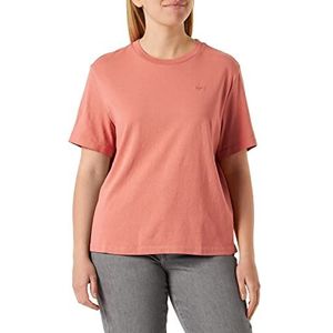 MUSTANG Dames Style Alina C Tee T-Shirt, Desert Sand 7261, M